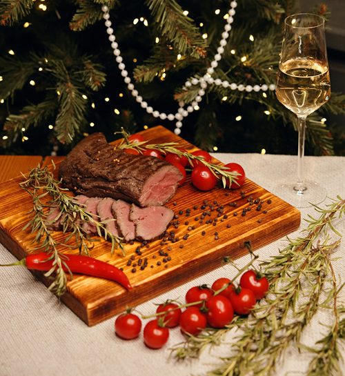 Ростбиф из говяжьей вырезки в белом вине (1)