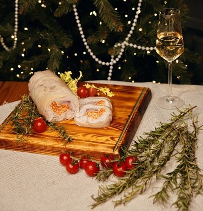 Руляда с домашним омлетом