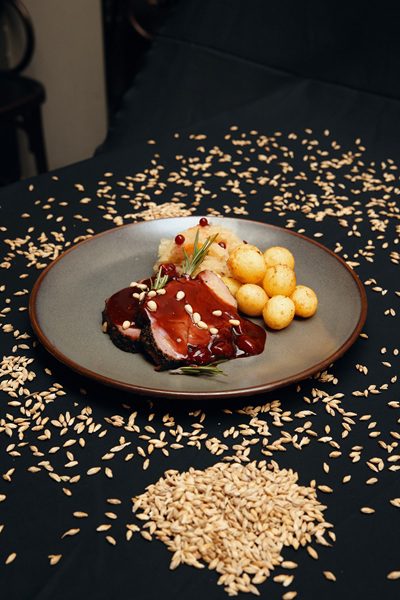 Брискет BBQ из свиной шеи