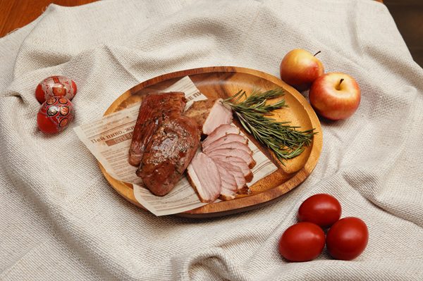 Копченая_утиная_грудка_с_вишневым_BBQ