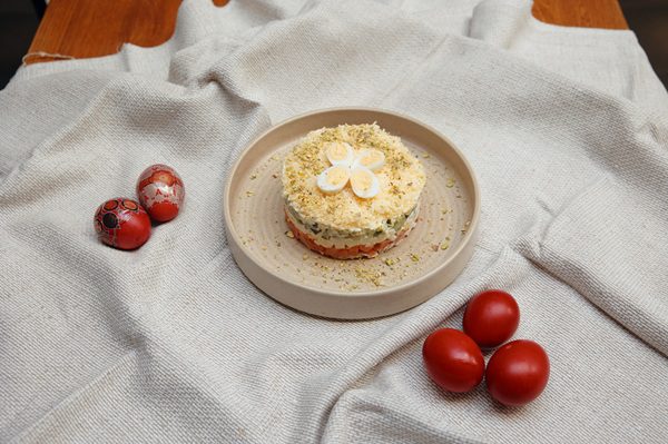 Нежный_салат_с_домашним_соленным_лососем